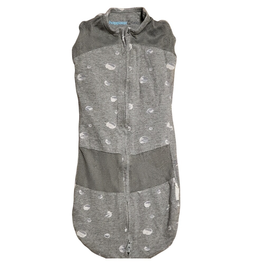Happiest Baby‎ Gray Gender Neutral Sleep Sack SZ:S